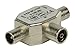 Valueline coax/2x coax - Conector coaxial (2x Coax, Coaxial, Male connector /...