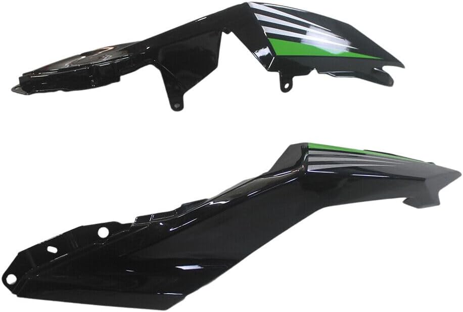 Injection Fairing Kit Fit for Kawasaki Ninja 300 EX300R 2013 2014 2015 2016 2017 ABS Plastic Bodywork Full Fairings Body Kit Body Frame Panels - Silver & Black