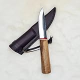 Poignée : cette poignée impressionnante est obtenue grâce à l'utilisation des meilleurs matériaux et métaux sélectionnés tels que le bois d'olivier et les os de chameau.