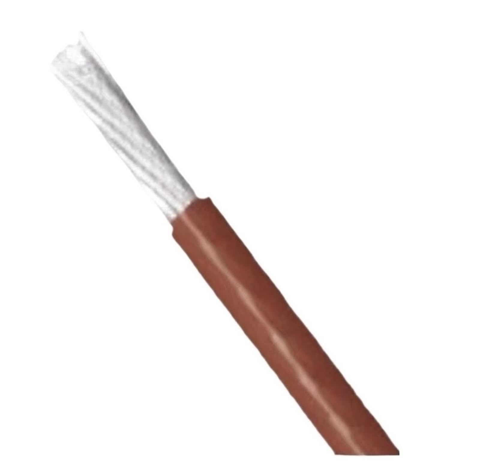 5/10/50 M Cynowany Drut Miedziany Posrebrzany Kabel Sygnałowy Słuchawek Audio 30/28AWG PTFE(Brown,50m 30AWG)