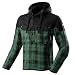 Produktbild REBELHORN Shifter Motorradjacke Motorradhemd Herren | Textil | Ellbogen und Schulterprotektoren Stufe 2 | Rückenprotektor Tasche | Abnehmbare Kapuze | 4 Belüftungskanäle