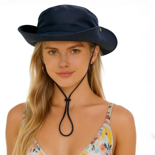 Image of Super Wide Brim Sun Hat for Men /Women-UPF 50+ UV Protection, Large Bucket Hat for Fishing, Hiking, Gardening