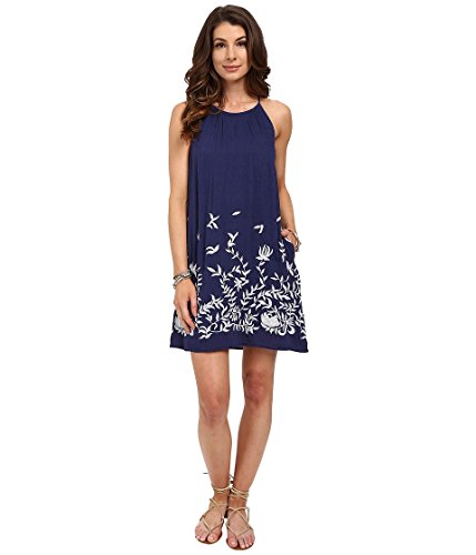 Lucky Brand Women's Floral Embroidered Dress