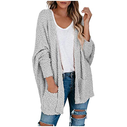 Veste pour femme avec poches longues et manches avant coupe ample