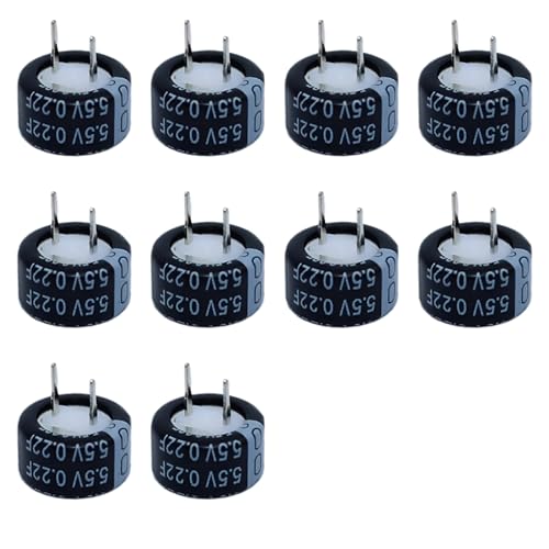 Condensateur Superfarad 5.5V 0.22F stockage énergie véhicule x10