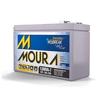 Bateria Moura Selada Vrla 12V 7Ah Estacionaria 12Mva-7