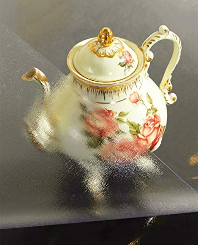 VALLEY TREE 35x48 inch 1.5 mm Thick PVC Frosted Desk Protector, Non Slip Soft Glass Table Pads,Waterproof Table Protector for Dining Table or Office Desk,Customizable Size - Thumbnail 2