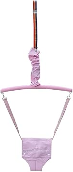 Baby Jumper Baby Door Away Jumper Exercise Baby Doorway Adjustable Toddler Jumper Baby Bouncer Easy Set Kids Trainer Baby Exercise Toy