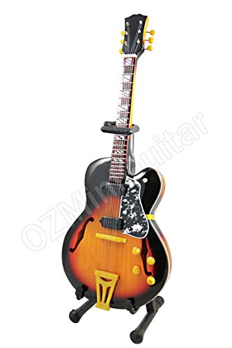 OZMiniGuitar Guitare électrique Miniature Elvis Presley - Les Beatles, Paul McCartney, John Lennon, RIngo Starr, George Harrison OZMiniGuitar Guitare électrique Miniature Elvis Presley – Image 3