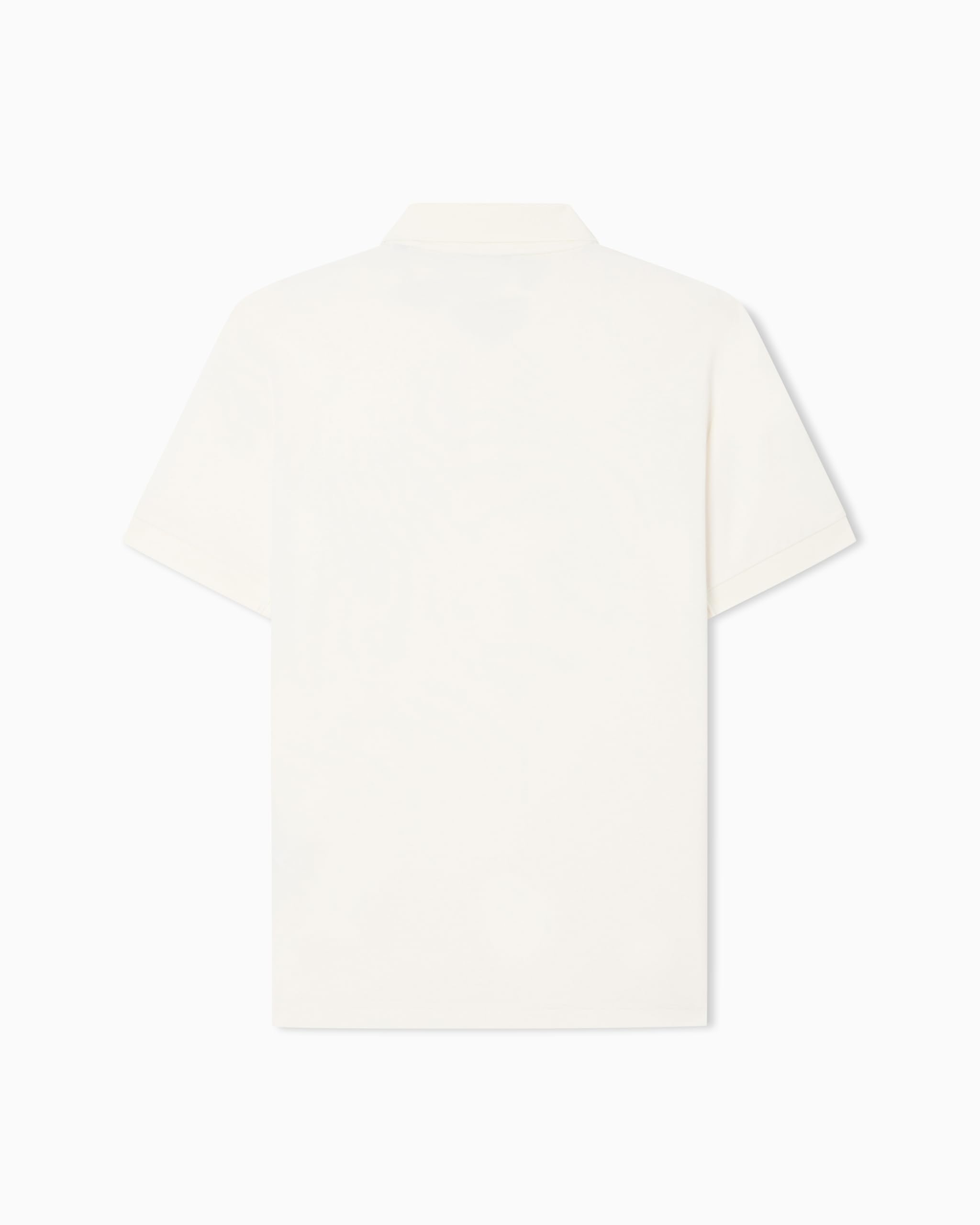 Armani Exchange Embroidered Patch Logo Monochrome Polo Uomo (Pacco da 1)