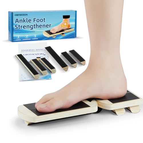 Ankle Foot Strengthener, Sprain Exerciser, Single Leg Balance Boa...