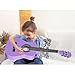 ADM 1/4 Kindergitarre Junior-Konzertgitarre für Anfänger mit Clip-Stimmgerät, Tasche, Gurt, Zusätzlichen Saiten und Plektren, violett