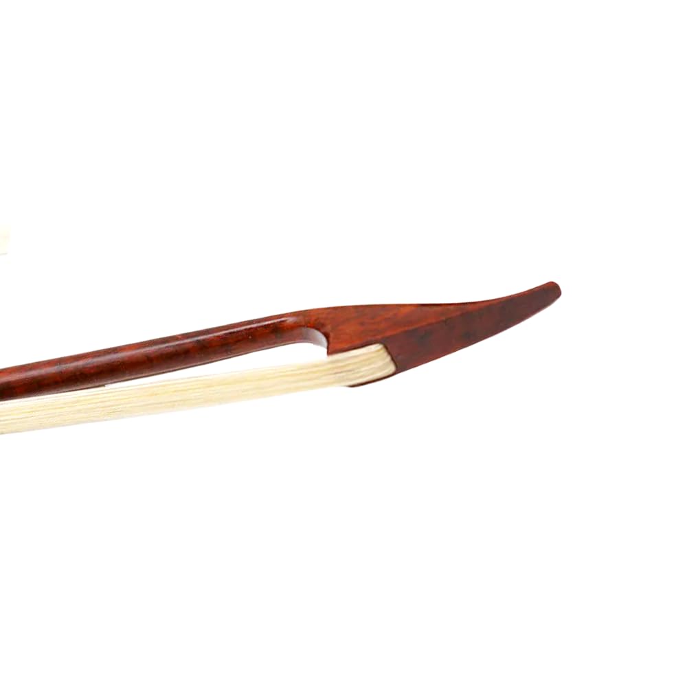 Yinfente - Archetto per violino 4/4 in legno di serpente, stile barocco, legno esterno, arco naturale, pelo di cavallo, equilibrio
