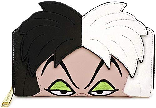 Loungefly Disney Cruella DeVil Zip Around Wallet Standard