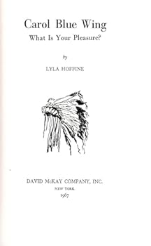 Hardcover Carol Blue Wing Book