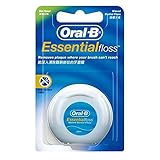 Oral-B Essential Floss, 50 m Long, 1 Piece, Mint Wax Coated Floss Gives a Refreshing Feeling. no Bad...