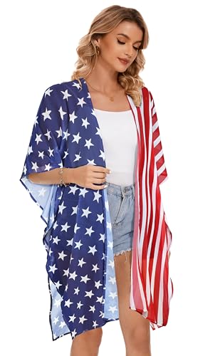Image of Women's Kimono Beach Cover up for Summer Bathing Suits Cardigans Casual Loose Swimwear 2026