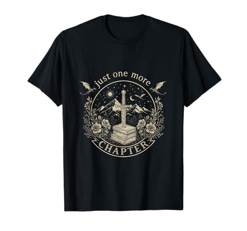 Just One More Chapter – Livre de romantisme Dragon T-Shirt