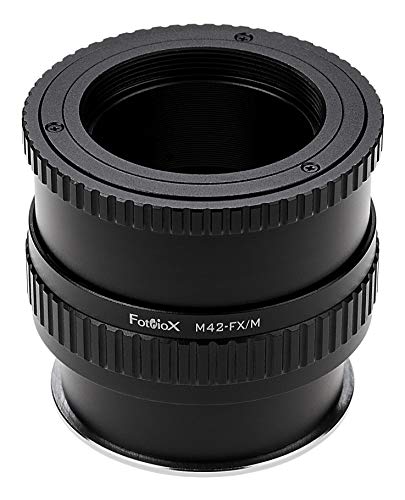 Fotodiox Macro Lens Mount Adapter Compatibel met M42 Type 2 en Select Type 1 Lenses op Fujifilm X-Mount Camera's - Afbeelding 3