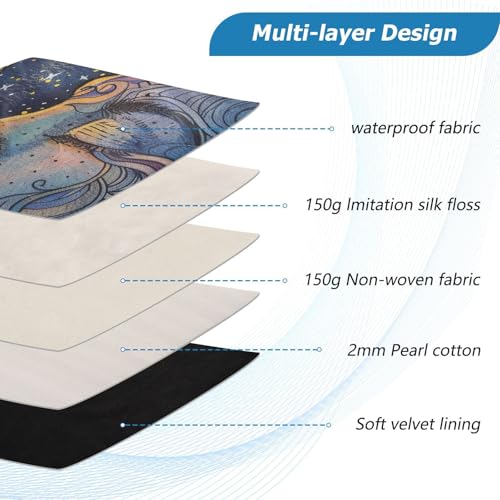 Funda para portátil Boho Sun Moon 13-14 pulgadas miniatura 4