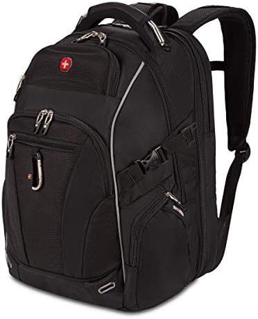 SWISSGEAR SA6752 TSA Friendly ScanSmart Laptop Backpack (Black)
