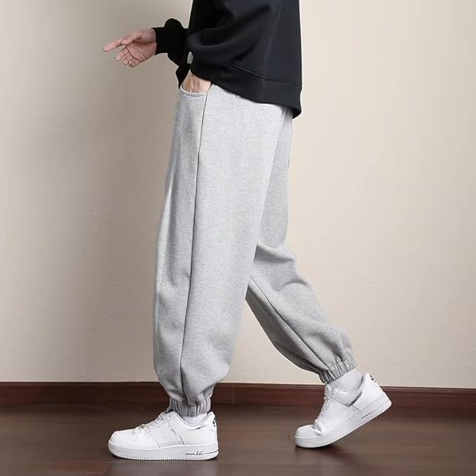 Image of Men's Cotton Regular Fit Joggers - Track Pants for man | Lower for Men