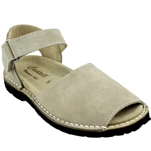 Avarcas Menorquinas homme contre les douleurs de pieds sandale beige 36