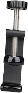 Milisten Soporte Para Clarinete De Mesa Pequeño Abs y Metal, Clip Ajustable Para Corcho, Accesorio Práctico Para Instrumentos Musicales, Adecuado Para Lijar y Fijar Clarinetes Escritorio, Color Negro