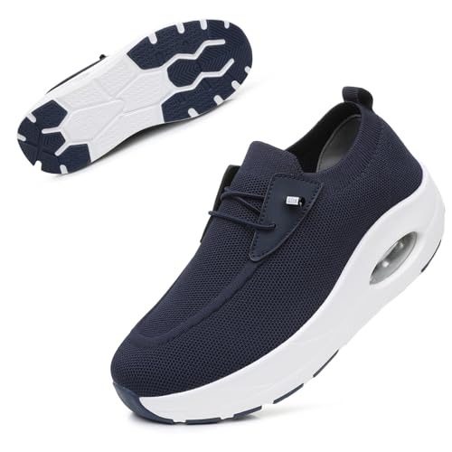 Image of Git-up Women's Arch Support Walking Shoes, Breathable Wide Toe Box Nursing Work Shoes for Plantar Fasciitis