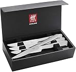 ZWILLING Porterhouse Razor-Sharp Steak Knife Set of 8 with Black Presentation Case, Gift Set