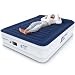 Active Era Matelas Gonflable 2 Personnes, Pompe Électrique Intégrée, Oreiller surélevé avec Technologie I-Beam, Matelas pneumatique pour l’extérieur et Le Camping - 203 x 152 x 56 cm