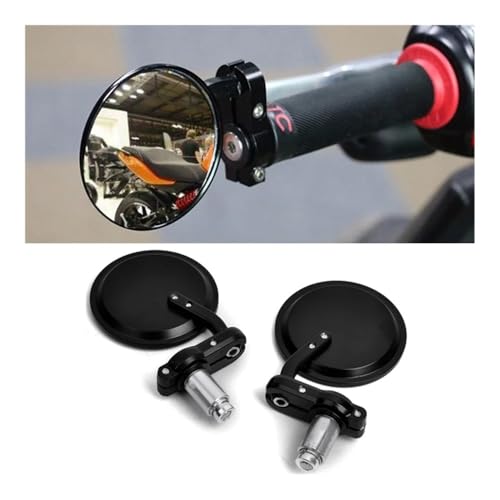 Espejos redondos para moto Cafe Racer ideales para rutas de fin de semana 2