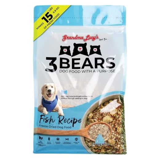 3 Bears Fish Dog Food - 3lb