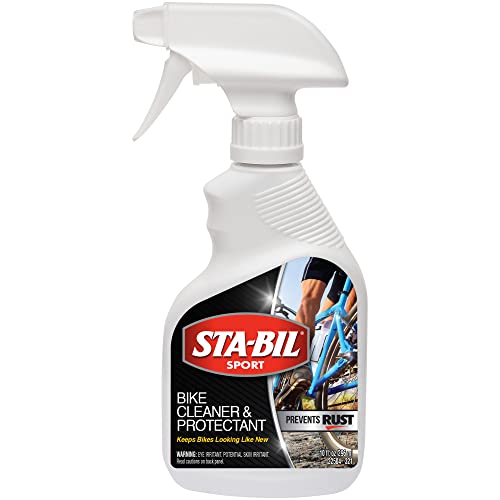 STA-BIL SPORT Bike Cleaner & Protectant – Cleans and Shines – Safe for All Bicycles – Superior UV Protection – Easy Application – 10oz (22504CSR)