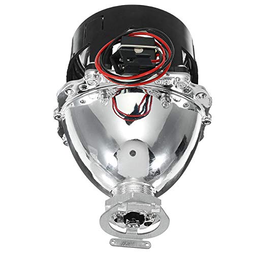 2.5 Inch Car Motor Bi-Xenon Hid Projektor Kąt Eye Halo Obiektyw Reflektor H1 H4 H7 - Rhd
