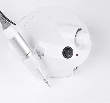 35000rpm E File Professional Electric Portable Nail Drill Machine-White