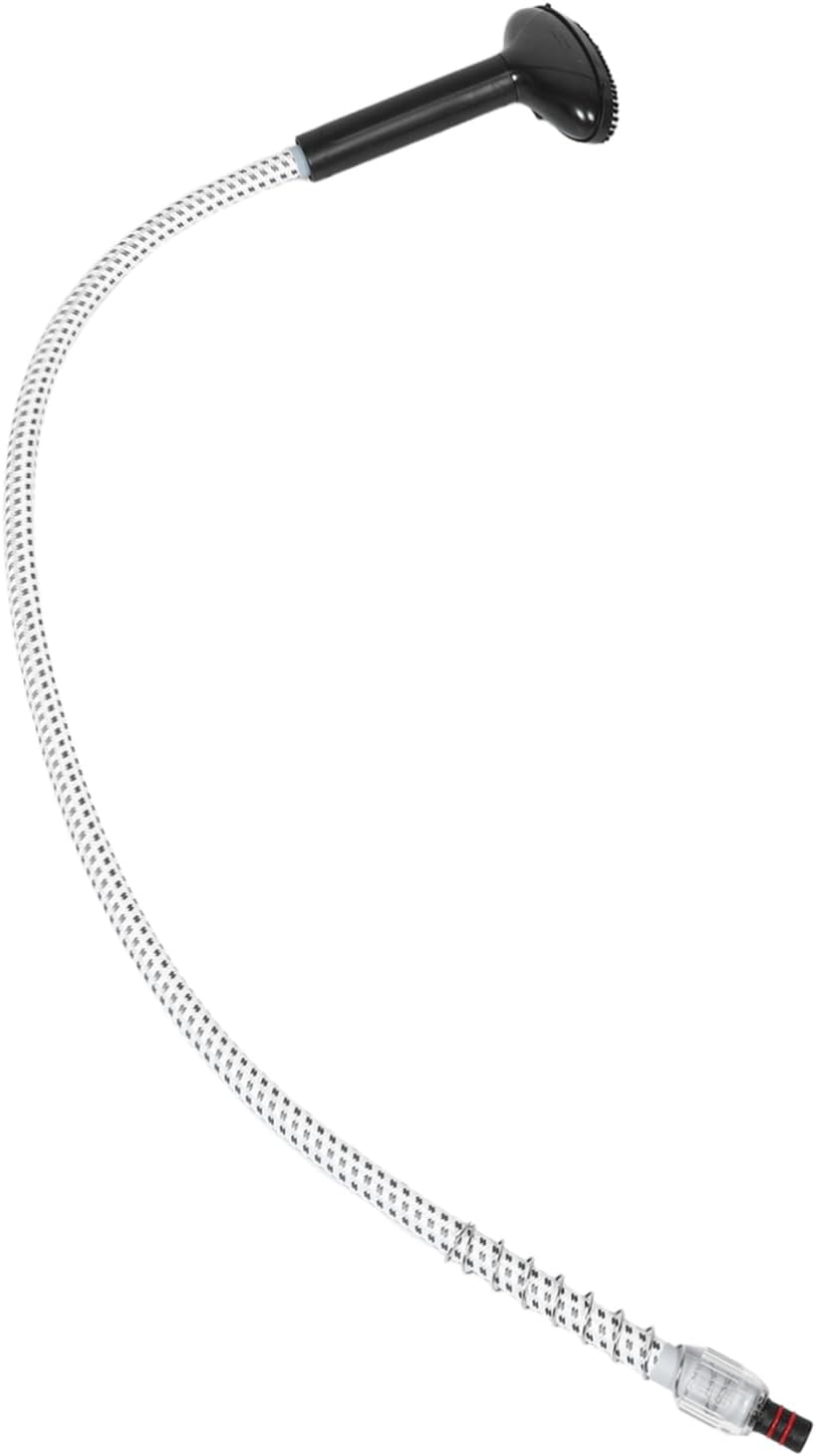 Garment Steamer Replacement Tube Hose with Metal Head for Handheld Steamers Steam Ironing Accessory for Wrinkle Removal and Simple Installation