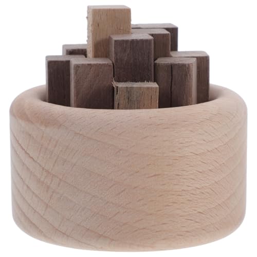 SAFIGLE 1 set diffusore di legno decorativo con pile di legno per rilassare la casa aromaterapia per camera da letto ufficio soggiorno durevole elegante olio essenziale accessorio