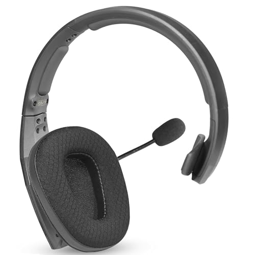 B550-XT Replacement Earpads para BlueParrott S650XT B650XT Auriculares | Cubiertas acolchonadas con espuma viscoelástica transpirable y malla - Negro miniatura 7