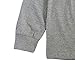 Men's Long-Sleeve Cotton T-Shirt Fashion Casual Solid Color Henley Shirts Crewneck Undershirt Pullover Tops (Medium,Grey)