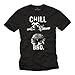 Produktbild Cooles Hipster T-Shirt mit Faultier für Herren CHILL BRO. schwarz Größe M