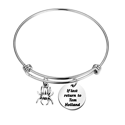 BNQL If Lost Return to Tom Holland Bracelet Bracelet Gift for Daughter(bracelet S)