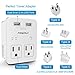 Travel Essentials European Plug Adapter - International Power Plug with 2 USB Ports & 2 US Outlets, Plug for Europe, UK, China, Australia, Japan, Fit for Laptop, Cell Phones (Not Voltage Converter)