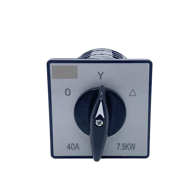 Démarreur électronique à cames rotatives étoile-Triangle à Double Vitesse, Commutation Haute et Basse, Transfert 40 A HZ5-40/7,5 KW M07