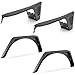 YZONA for Wrangler TJ LJ Front & Rear Fender Flares Mud Guard Combo Compatible with 1997-2006 TJ & 2004-2006 LJ, Off-Road Wheel Fenders Kit