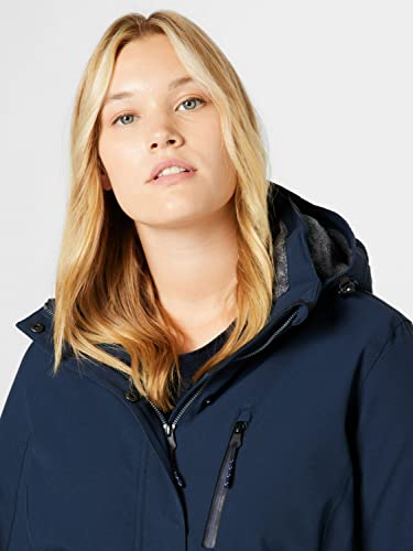 Killtec Damen Outdoorjacke Funktionsjacke mit abzippbarer Kapuze KOW 140 WMN Jckt wasserdicht, Winddicht, atmungsaktiv 00814-dunkelnavy 44