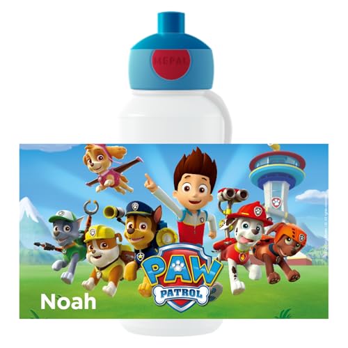 Mepal Paw Patrol Trinkflasche Pop-up Campus - Personalisierte Wasserflasche...