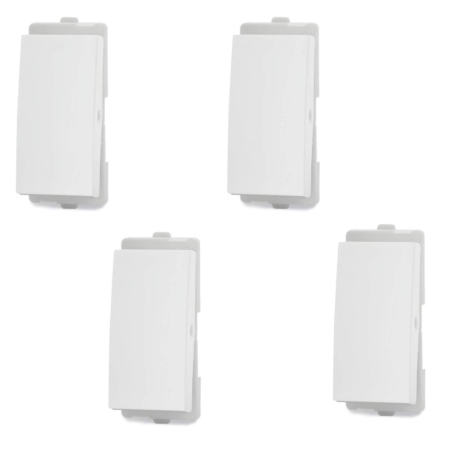 Schneider's Electric's Opale 6A 1-Way Switch (White) – Premium Home Electrical Switch | Durable & Stylish (X1001WH) (Pack of 6) — Amazon image 6