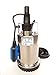 Produktbild CHM GmbH® Flachsaugpumpe Edelstahl 400 Watt Kellerpumpe, Tauchpumpe, Poolpumpe