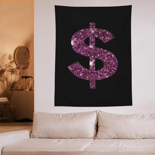 Tapiz de dólar divertido para decorar tu dormitorio con un estilo estético y moderno 6